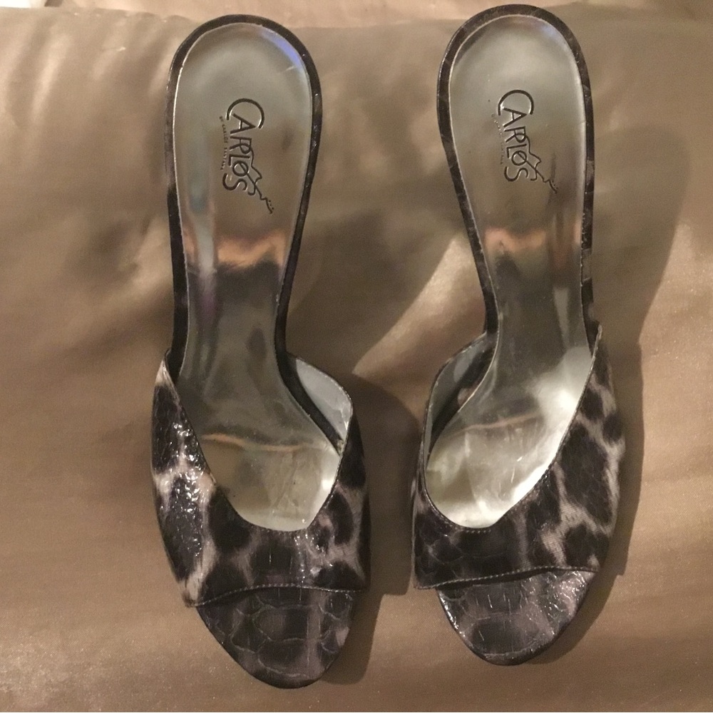 Carlos Cheetah Heels